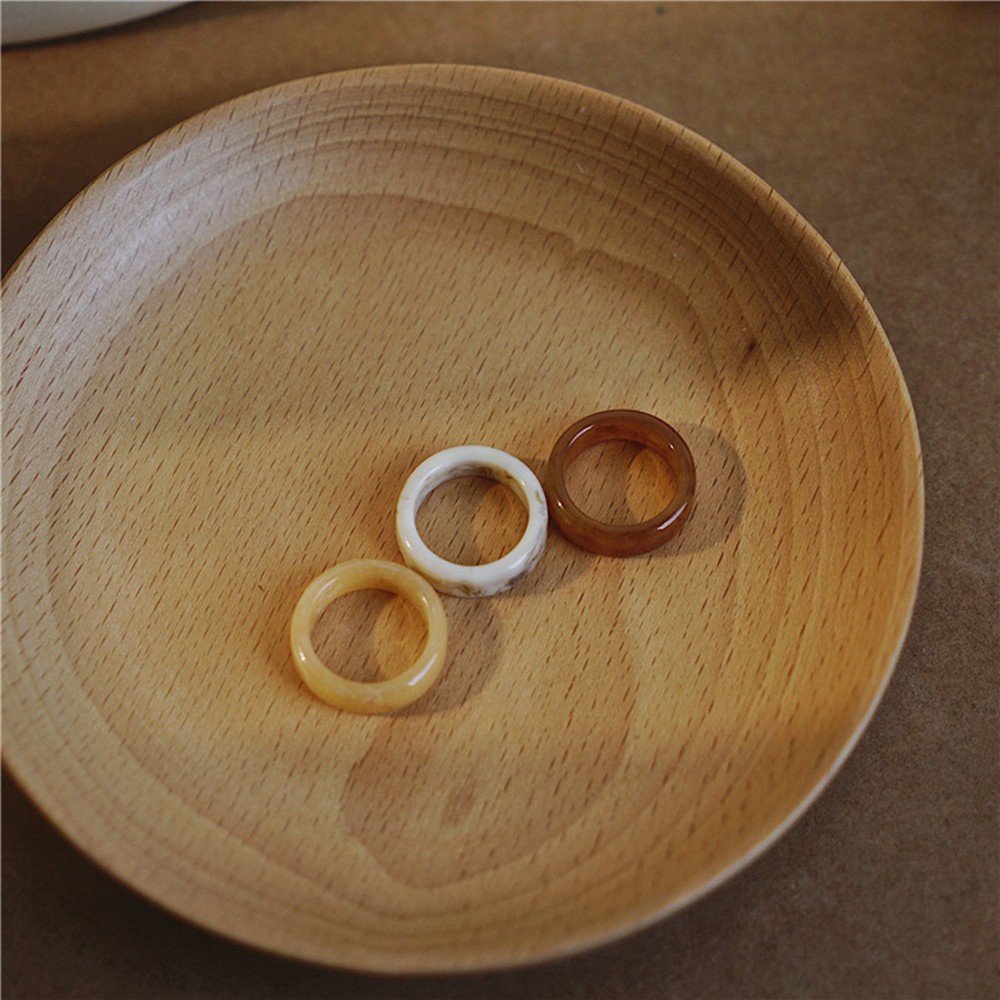 Nhẫn Đeo Tay Kim Loại Đính Đá Vintage Cho Nữ