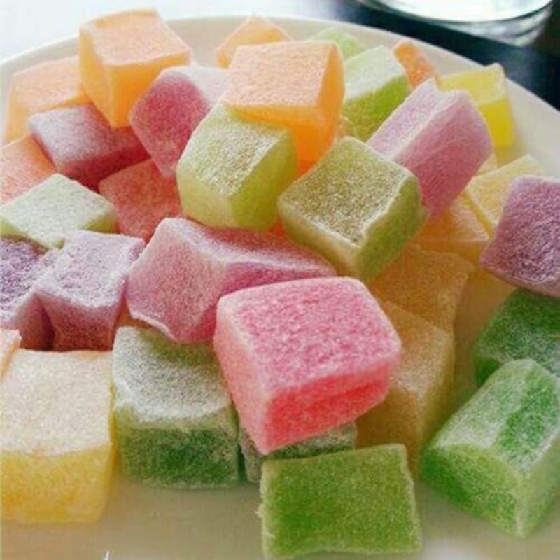 KẸO DẺO TRÁI CÂY Hộp 500G - Đặc Sản Đà Lạt