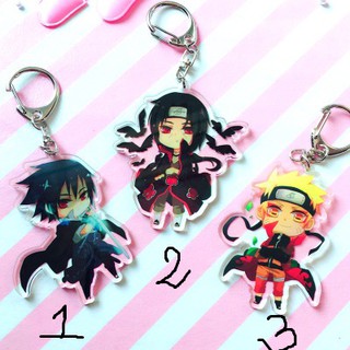 Combo 4 móc khoá Naruto