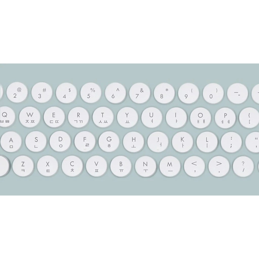 Bàn phím không dây thiết kế Phím Retro Wireless - Keyboard Actto KBD-48