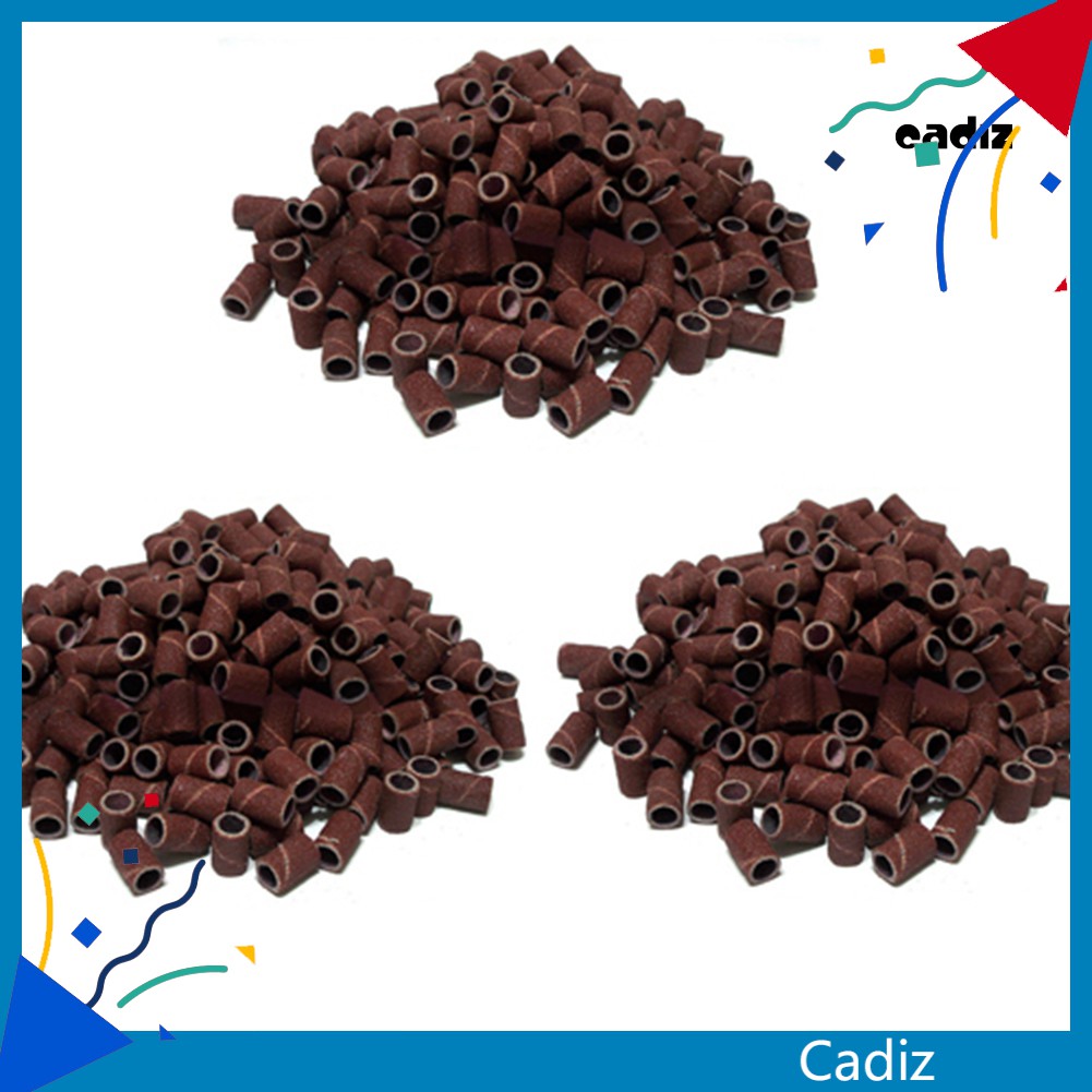 [Hàng mới về] Set 100 đai vòng mài đầu móng tay tiện lợi chất lượng cao