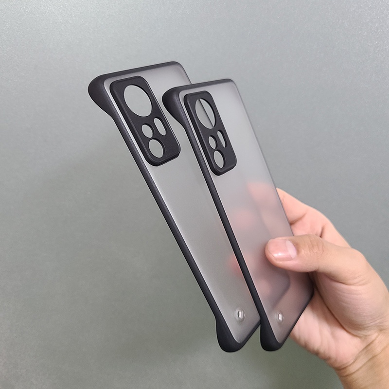 Ốp Điện Thoại PC Cứng Trong Suốt Mặt Nhám Không Viền Cho Xiaomi Mi 12 12s Pro Mi12s Xiaomi12s