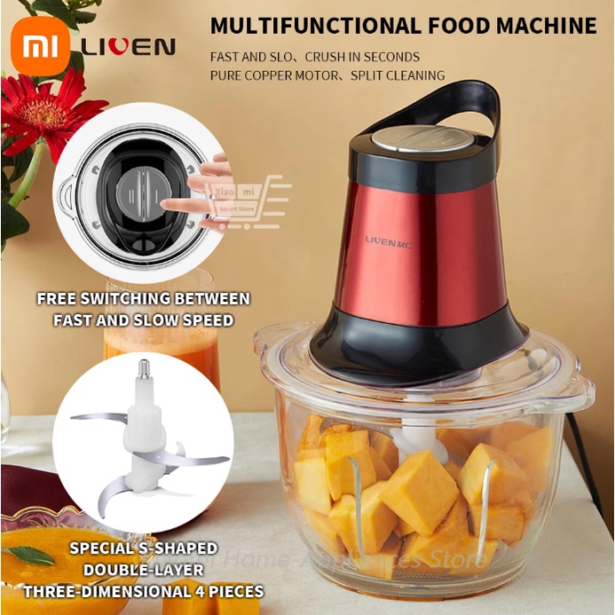 Máy xay thịt Xiaomi Liren Multifunctional Meat Grinder Cooking Machine Electric Garlic Stirrer