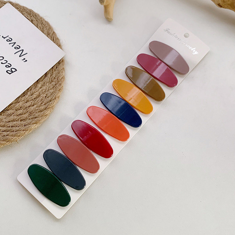 Set Kẹp Tóc Đơn Giản Phong Cách Hàn Quốc Cho Nữ
