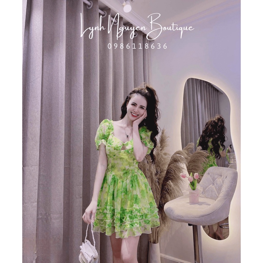 ĐẦM VOAN CỰC XINH UP thoi trang shop valentina