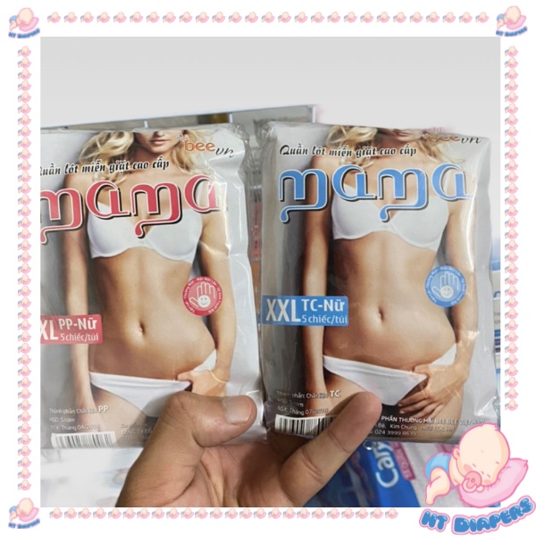 Quần Lót Giấy Mặc Một Lần Set 5 chiếc - Đủ Size M,L,XL,XXL | BigBuy360 - bigbuy360.vn