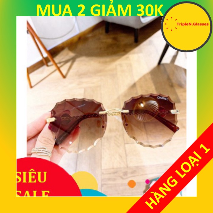 Kính mát thời trang nữ A2047 💎 Kính chống tia UV bảo vệ mắt