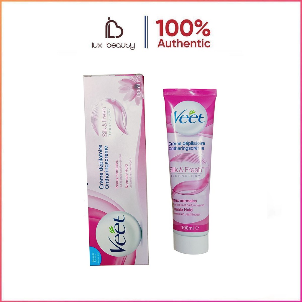 Kem Tẩy Lông Veet Xanh và Hồng 100ml