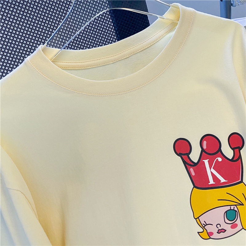 NRVP Áo Thun Nữ Dài Tay Dáng Rộng Phong Cách Hàn Quốc Mới