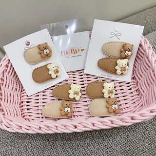 set kẹp tóc handmade cute cho bé gái