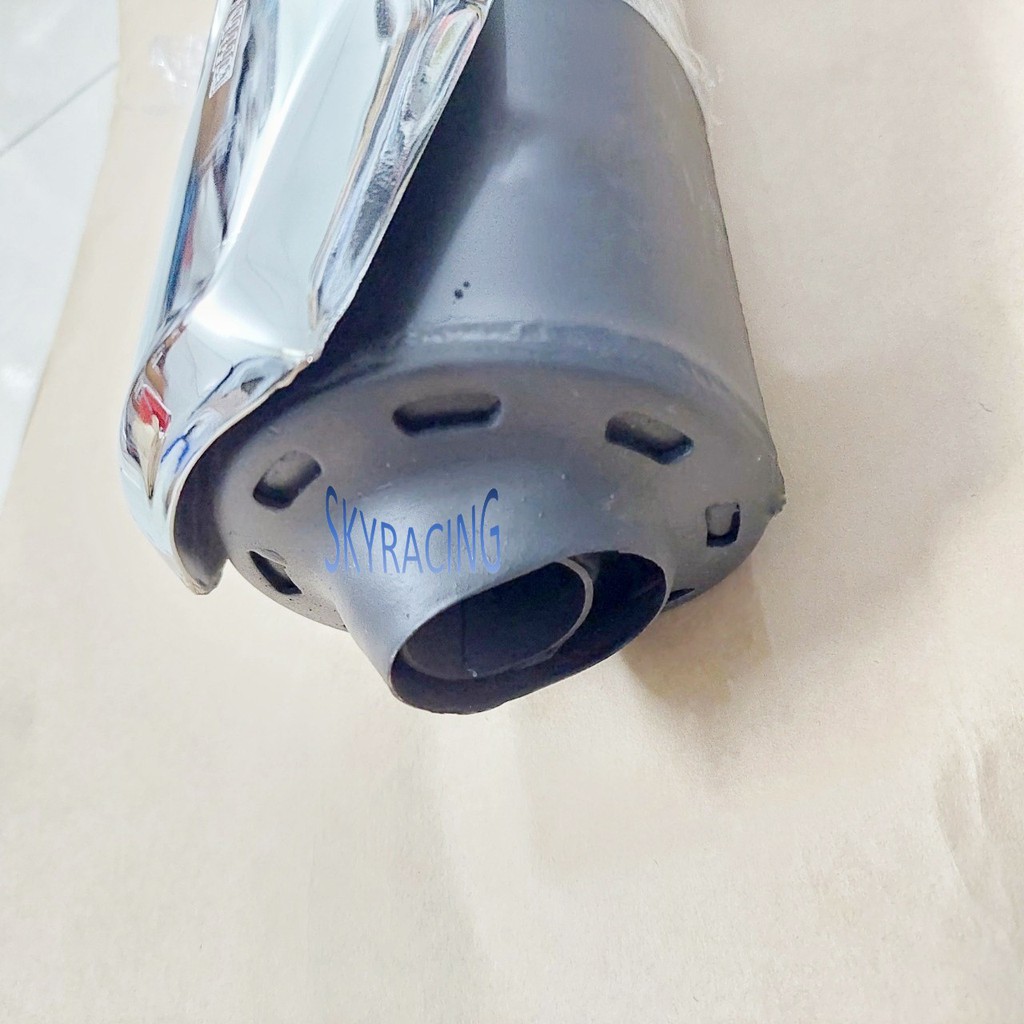Pô Ex10 Móc Hơi Gắn Cho Xe Sirius XC tặng kèm ốp pô