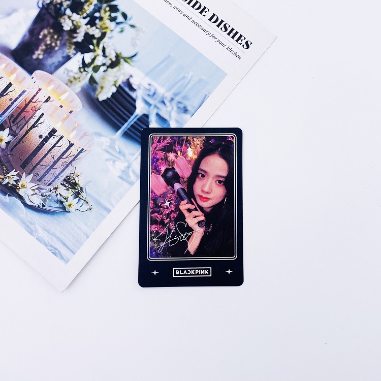 Thẻ Hình Nhóm Nhạc Kpop BLACK PINK Xinh Xắn