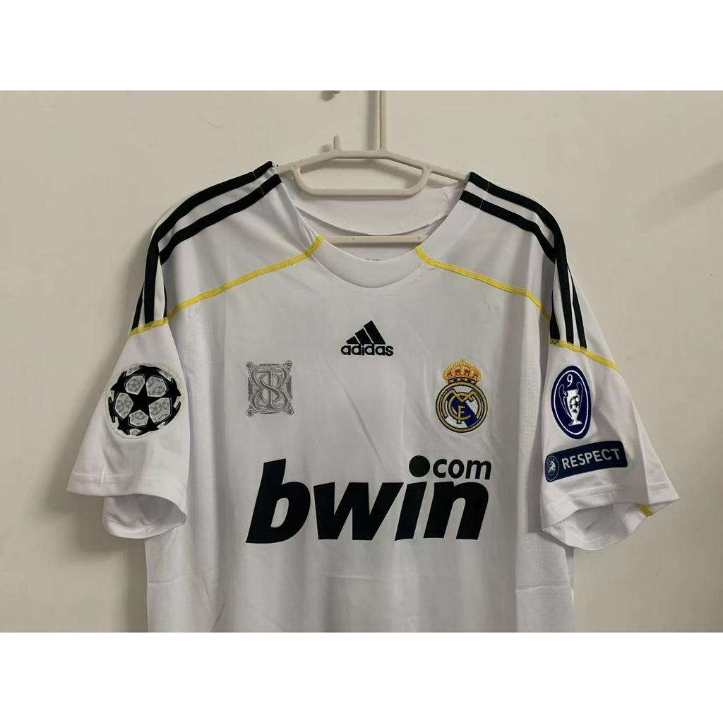 Áo Thun Nam Tay Ngắn In Chữ Ma-drid Home 09 / 10 Size S-2XL