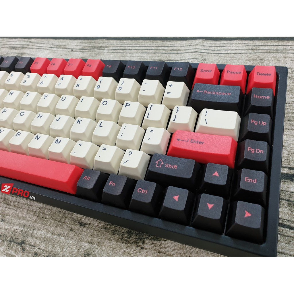 Bộ Keycap PBT Hero 84 Phím  dùng gắn lên Bàn phím cơ
