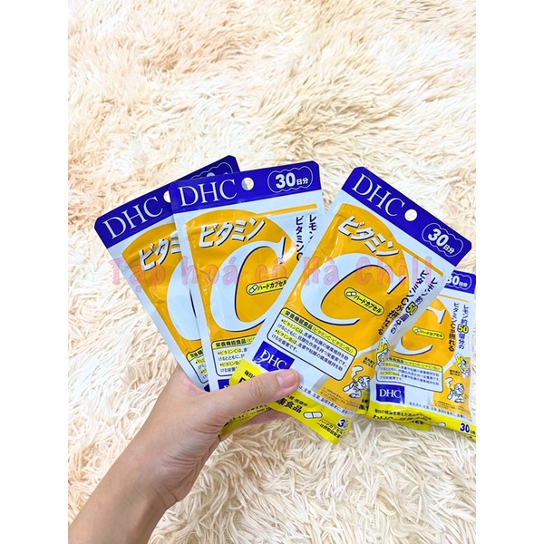 Viên uống DHC bổ sung Vitamin C Nhật Bản 30 ngày (60 viên) - date xa