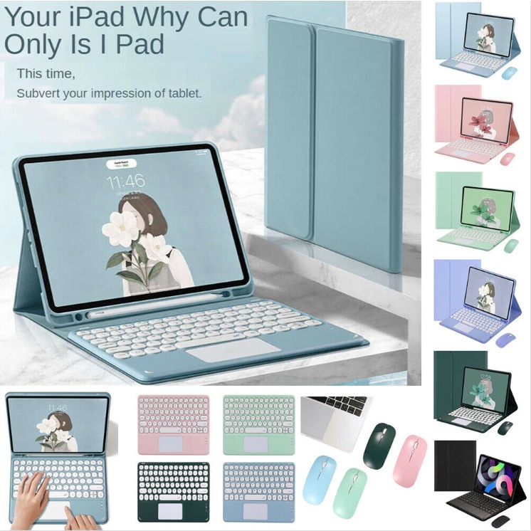 Ốp Máy Tính Bảng Có Bàn Phím Không Dây Cho Samsung Galaxy Tab S8 Plus 12.4 SM-X800 SM-X806