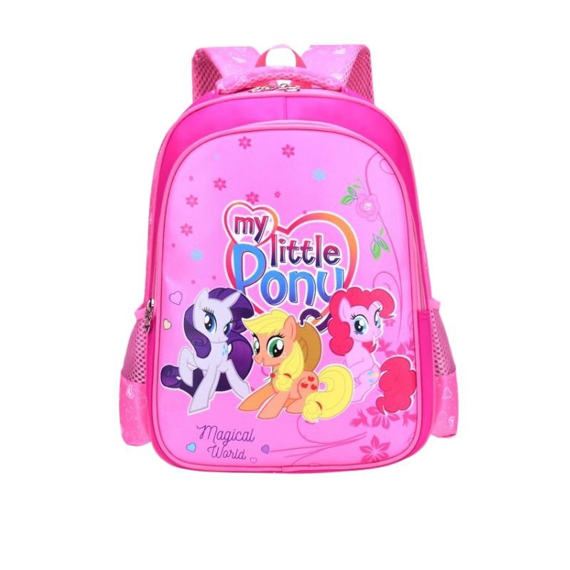 Balo cho bé trai bé gái đi học lớp 1 - 5 tiểu học, lớp lá , in hình siêu nhân, công chúa, ngựa pony siêu nhẹ BinBoKids