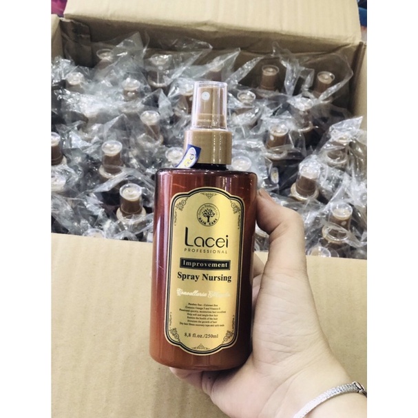 Sữa dưỡng tóc Lacei Improvement 250ml  - xịt dưỡng tóc lacei nâu 250ml
