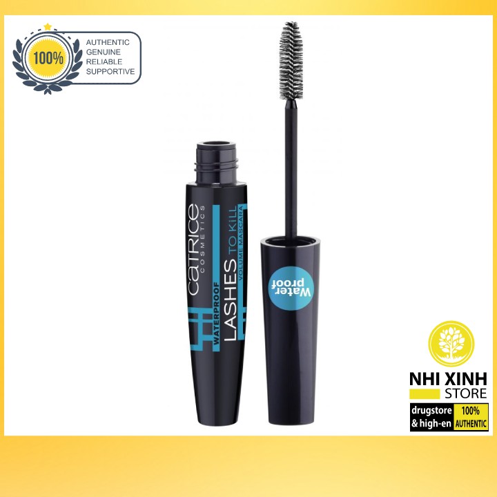 Mascara Dày Mi Catrice Lashes To Kill Waterproof Volume | BigBuy360 - bigbuy360.vn