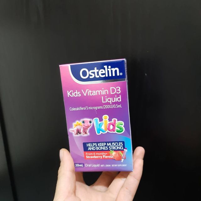 OSTELIN vitamin D3 liquid cho bé từ 6 tháng