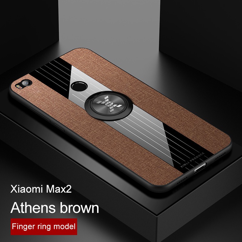 Ốp Lưng Điện Thoại Chống Sốc Có Vòng Đỡ Cho Xiaomi Mi Max 2 3 Max3