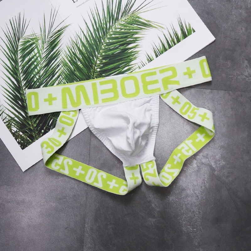 Quần jockstrap nam MIBOER - quần lót nam hở mông dây đan chéo sexy quyến rũ cho đêm say nồng