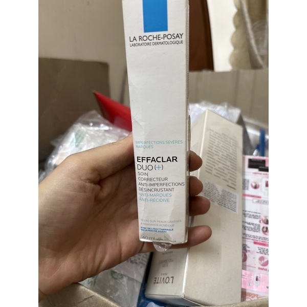 Kem dưỡng giảm mụn, ngừa thâm La Roche-Posay Effaclar Duo + 40ml