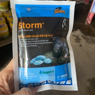 Thuốc diệt chuột STORM hộp 5 gói (có bán lẻ)