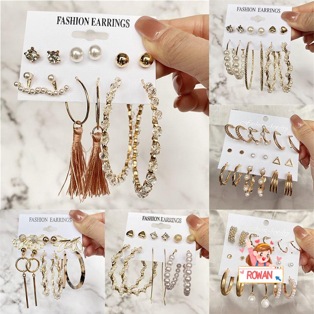 Set Khuyên Tai Thời Trang Cá Tính Cho Nữ