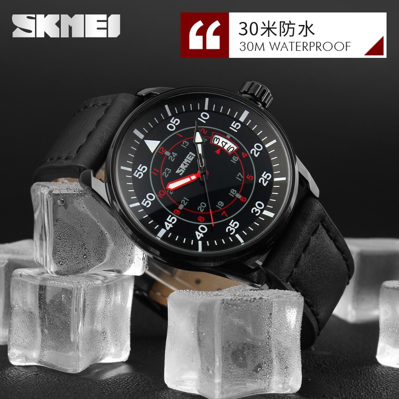 ĐỒNG HỒ NAM SKMEI 9113, DÂY DA CAO CẤP, ĐỒNG HỒ THỂ THAO Bán lẻ giá sỉ