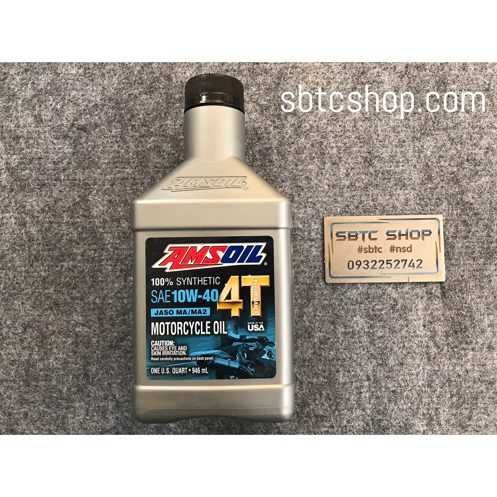 Dầu nhớt Amsoil 10w40 1L tổng hợp