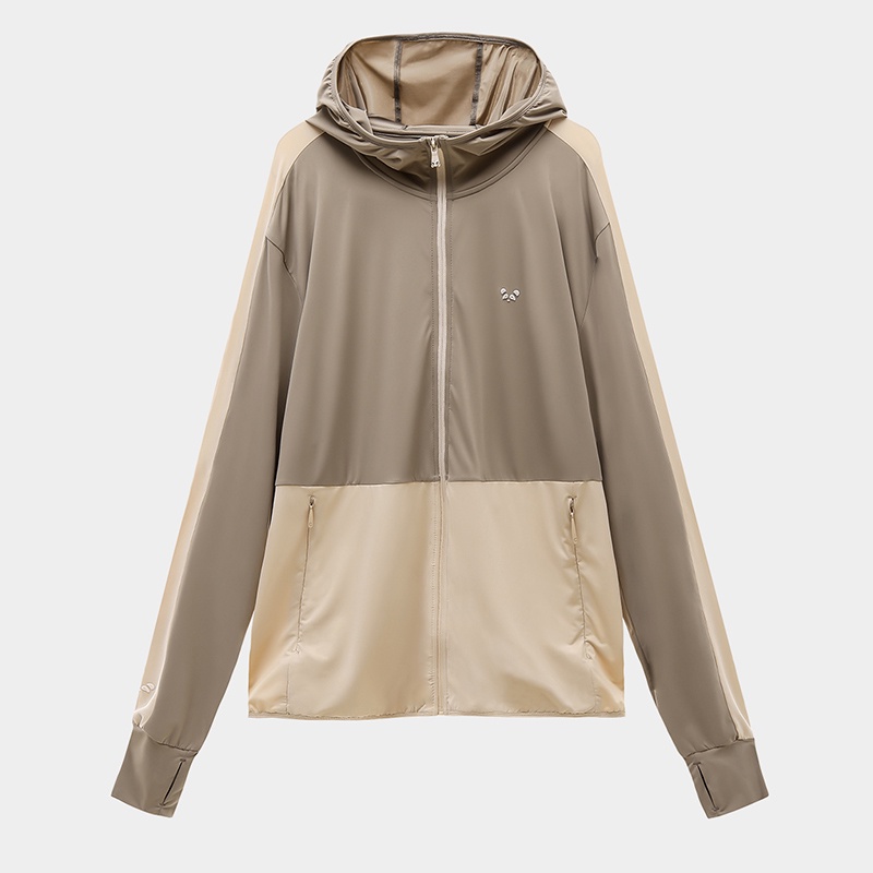 Áo khoác CAMEL chống nắng/tia UV vải lụa mát mỏng thoáng khí thời trang cao cấp cho nam nữ