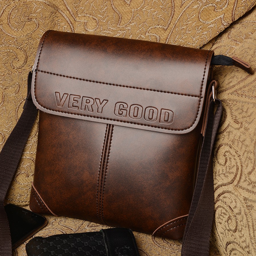 Túi đeo chéo thời trang nam mới - màu nâu  TDCN05 - vrg1478