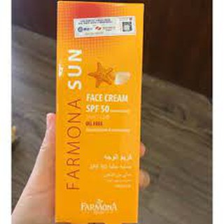 Kem chống nắng kiềm dầu Famona Sun SPF 50 50ml