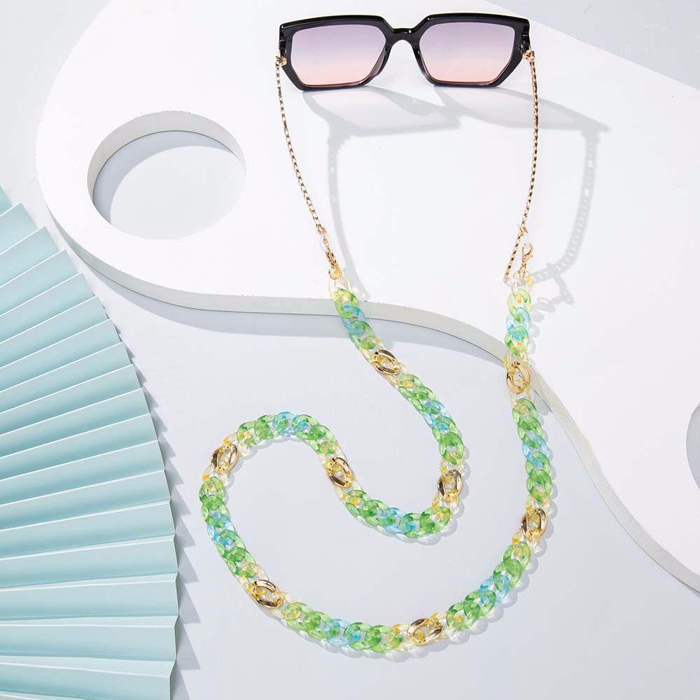 Dây Đeo Kính Acrylic Màu Kẹo Thời Trang Cho Nữ