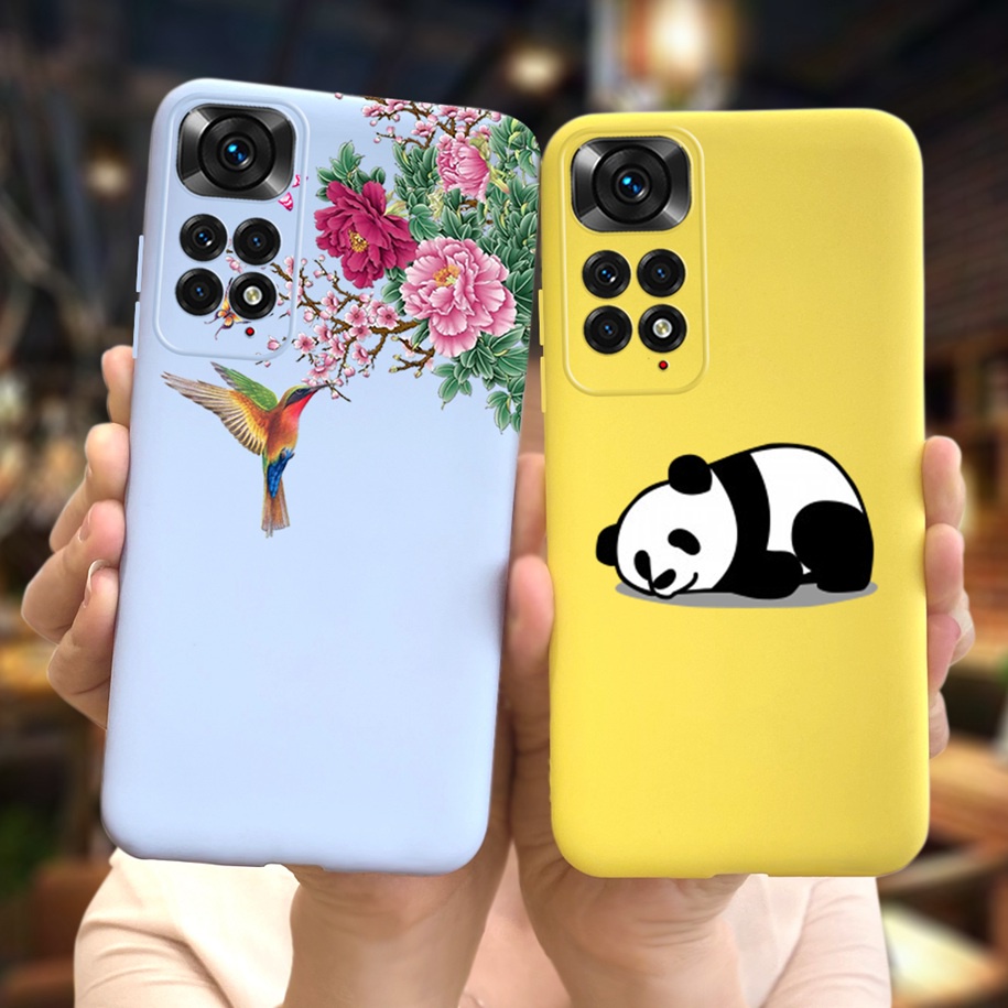 Ốp Điện Thoại Mềm Vẽ Hình Hoa Cúc Dễ Thương Dành Cho Xiaomi Redmi Note 11 4G Note 11 11S Note11 Pro