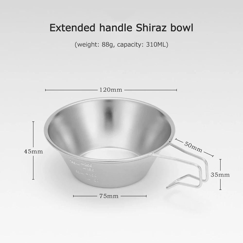 Bát Ăn Bằng Thép Không Gỉ Có Thể Gấp Gọn Tiện Dụng