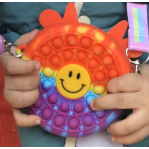 Pop it khổng lồ, đồ chơi bé gái bóp bong bóng xinh