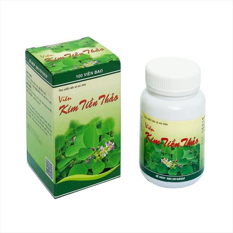 (CHÍNH HÃNG) KIM TIỀN THẢO CHAI 100 VIÊN