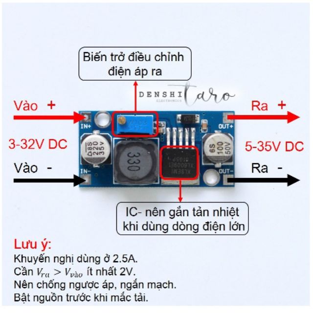 Mạch tăng giảm điện áp DC