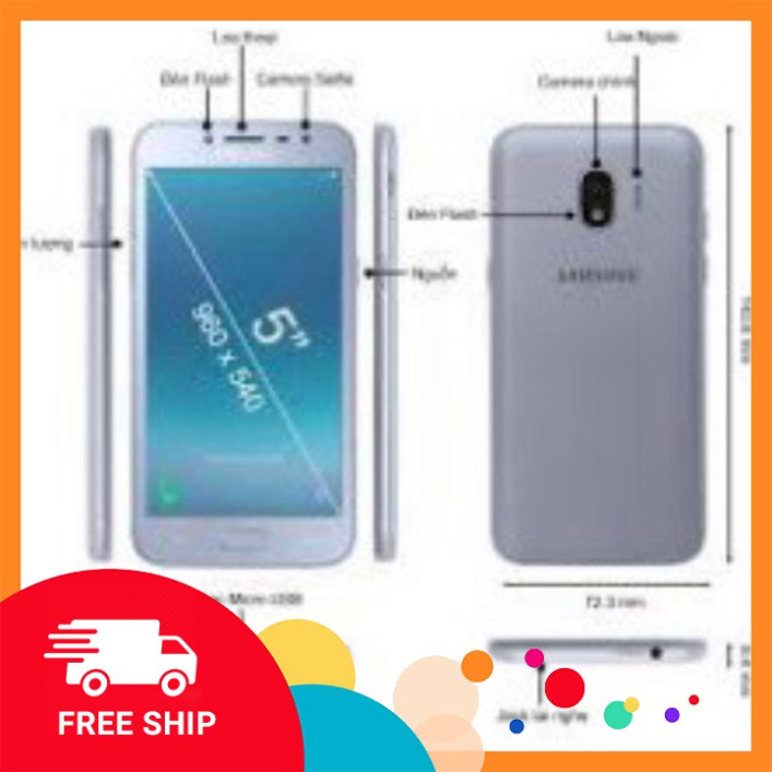 SIÊU RẺ 80% điện thoại Samsung Galaxy J2 Pro 2sim ram 1.5G rom 16G mới Chính hãng, Chiến Game mượt SIÊU RẺ 80%