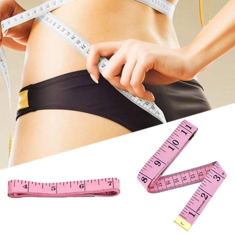 Thước dây 1,5m dùng đo số đo 3 vòng cơ thể tiện lợi gọn nhẹ