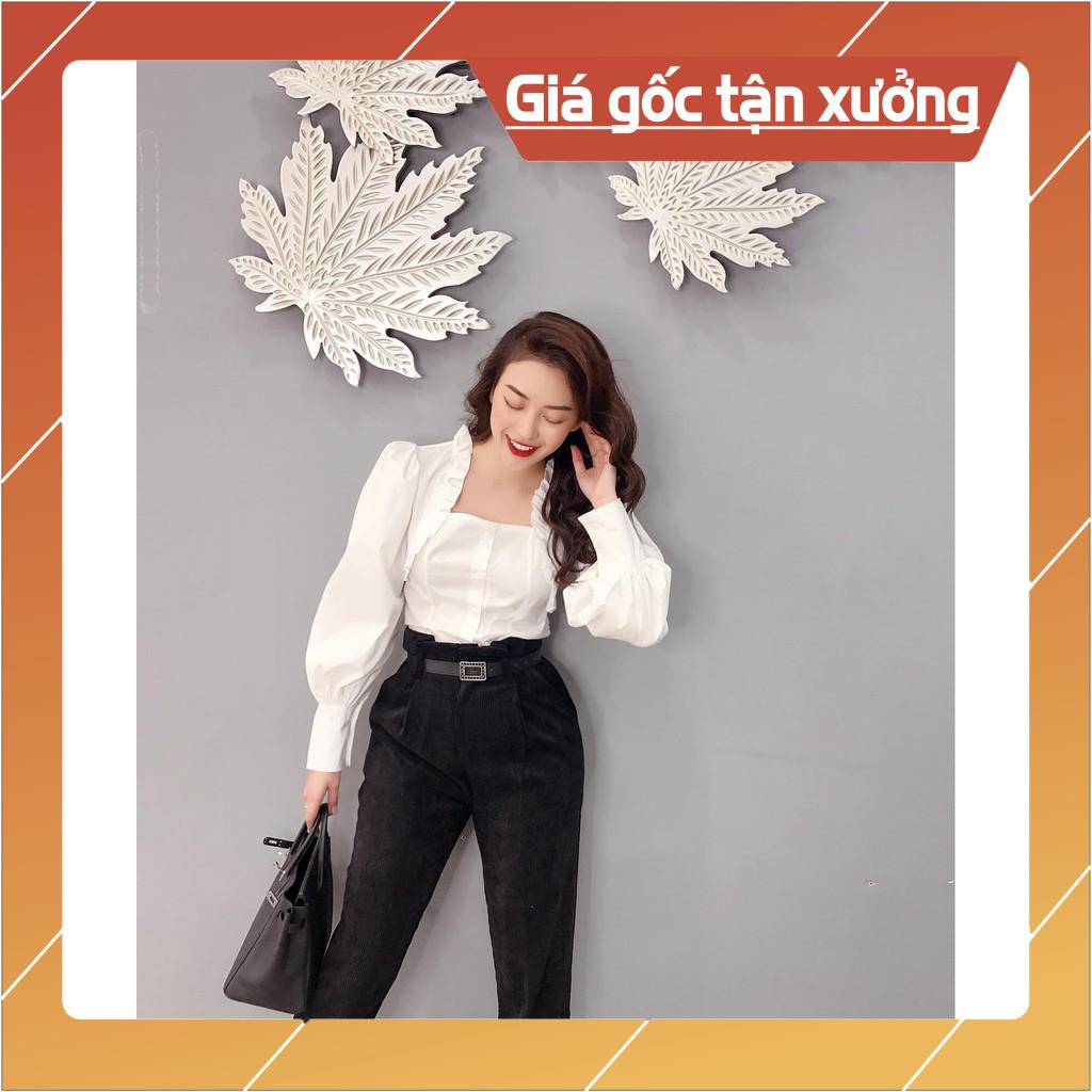 [Hàng Chất Lượng] (HÌNH THẬT) Áo Sơ Mi Cổ Chạy Bèo Tay Bo Cao | BigBuy360 - bigbuy360.vn