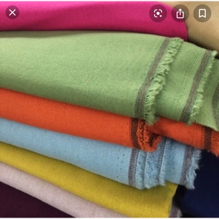 Set vải linen các màu