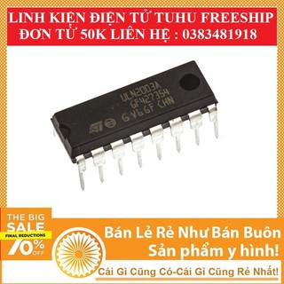 Vi mạch điện tử ic uln2003an dip16 uln2003a uln2003 uln2003apg dip electronic ic khuếch đại đảo