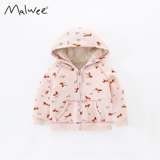 Áo khoác nỉ bé gái lót lông siêu xinh dày đẹp 2023