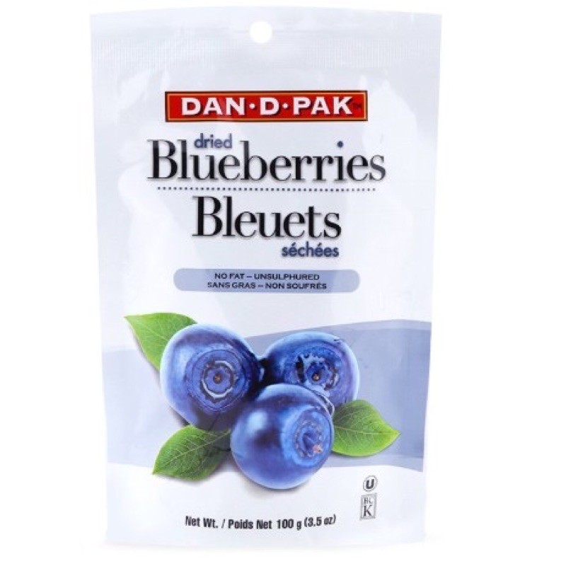 Quả Việt Quất Khô Bluberry 100g USA