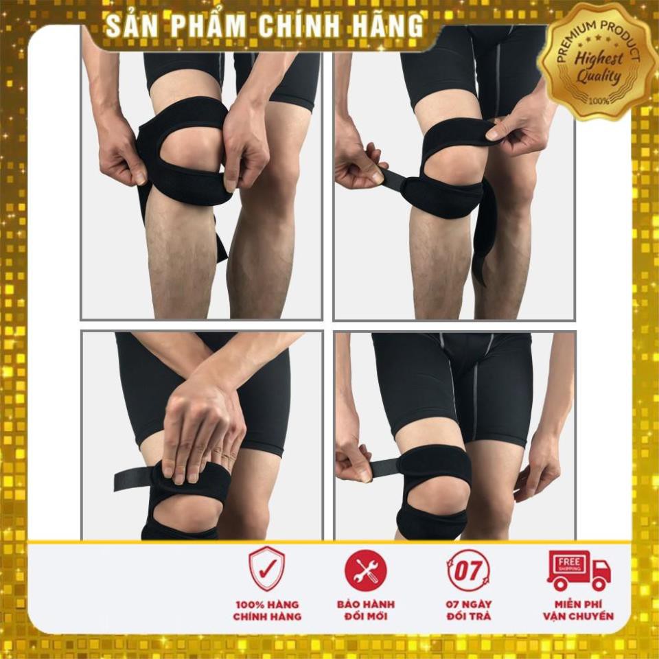 <FREESHIP> Bó gối Kép - Bóng đá, chạy bộ, đạp xe...-Phục hồi Giãn dây chằng, lỏng gối, đau nhói - LuânSport