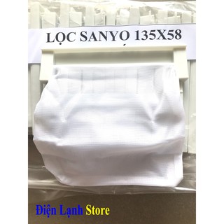 Combo 2 lưới lọc máy giặt SANYO kích thước 135mm x 58mm