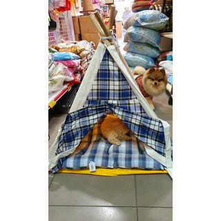 nệm ngủ cho chó mèo - lều vải - hachikopetshop